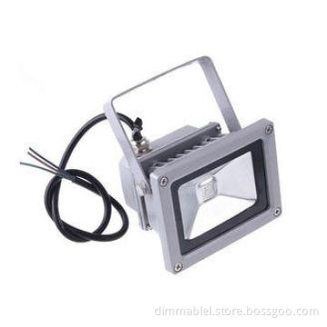 DMX512 RGB led flood lights outdoor , Large Square 10w 12v